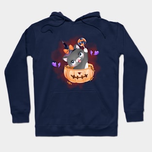 Halloween for Kids Candy Pumpkin Dinosaur Skull Spider Cute Cat Spooky Season Party Halloween For Babies Hoodie